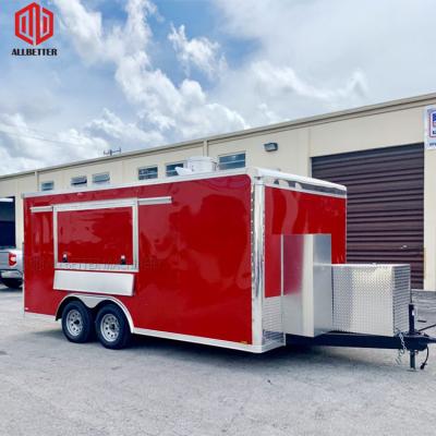 New Design Custom Ice Cream Truck Fast Food Carts Mobile Kitchen Mobile Cheap Mobile Food Truck