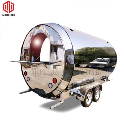 Ice Cream Camping Airstream Mobile Food Trailer 