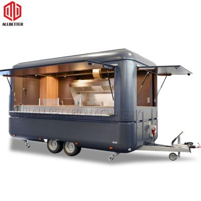 Popular Vending Food Cart Mobile Coffee Shop BBQ Hot Dog Stand Ice Cream Cart Mobile Bar Trailers