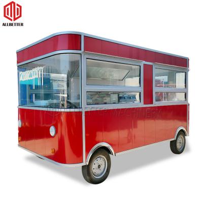 Electric gourmet mobile dining car